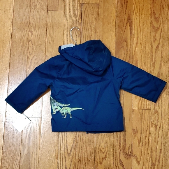 NWT CARTER'S BOYS DINOSAUR JACKET - Picture 4 of 4